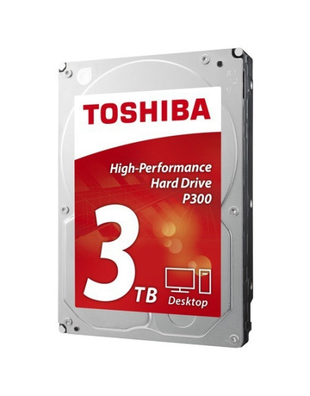 HDD TOSHIBA 3TB HDWD130UZSVA SATA3 64MB P300  - 1