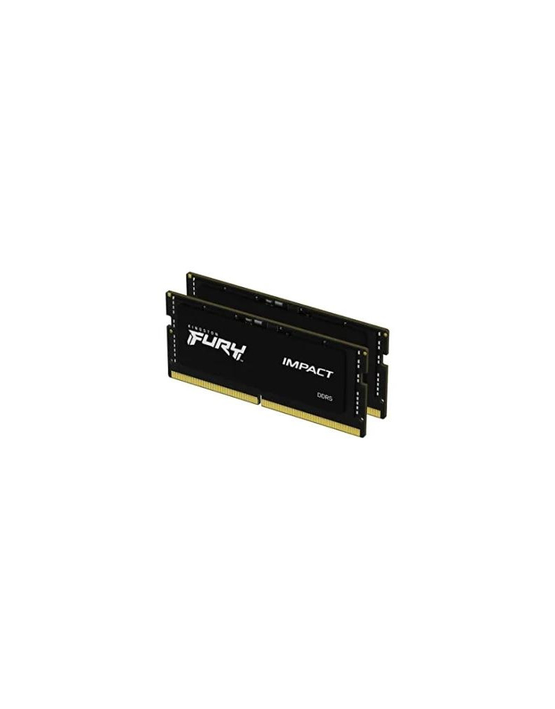 SODIM Memorija DDR5 64GB (2x32GB) 5600MHz Kingston Fury Impact  KF556S40IBK2-64  - 1