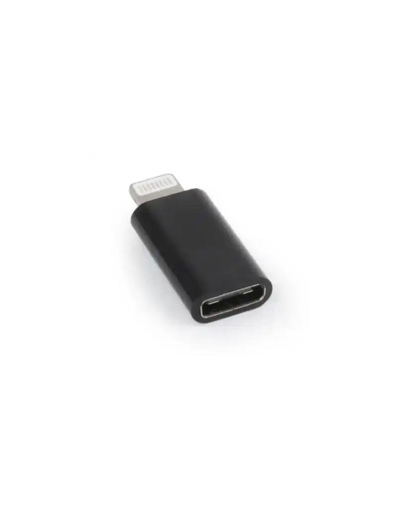 Adapter USB lightning - Tip C Gembird A-USB-CF8PM-01 black  - 1