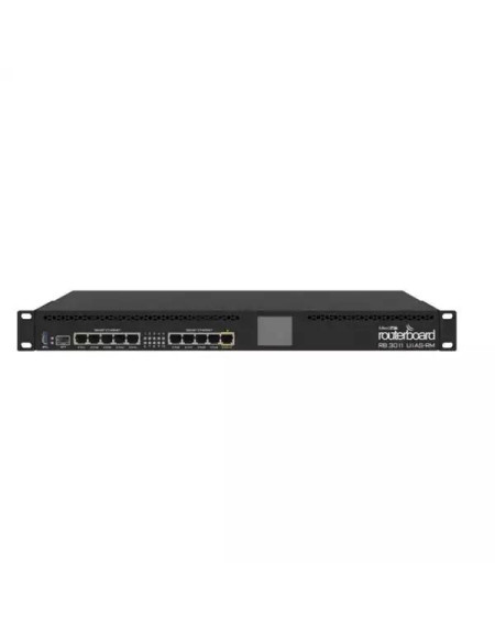 MikroTik RouterBoard RB3011UiAS-RM sa 11 LAN/WAN (10xGigabit+1SFP)  - 1
