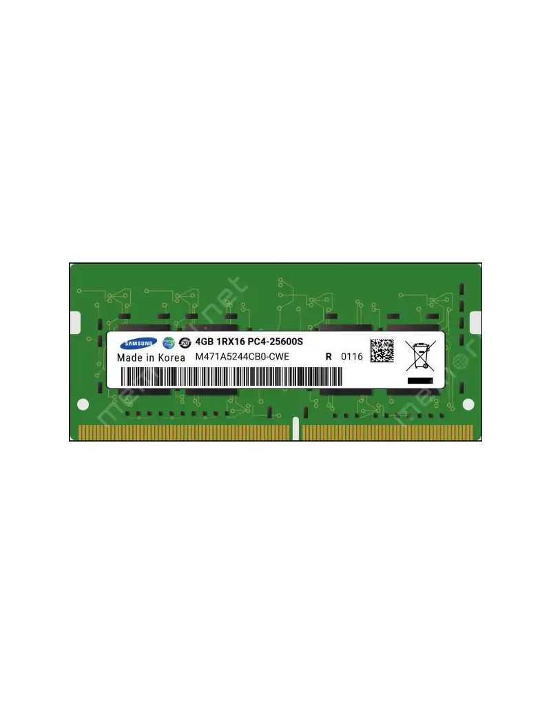 Memorija SODIMM DDR4 4GB 3200MHz Samsung - Bulk  - 1