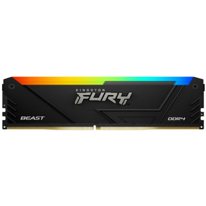 DIMM DDR4 8GB 3600MT/s KF436C17BB2A/8 Fury Beast RGB Black XMP KINGSTON - 1