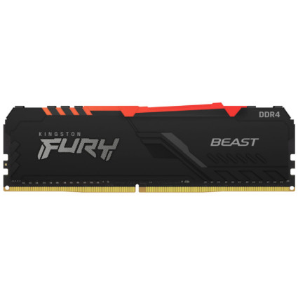 DIMM DDR4 16GB (2x8GB kit) 3200MT/s KF432C16BB2AK2/16 Fury Beast RGB XMP KINGSTON - 1