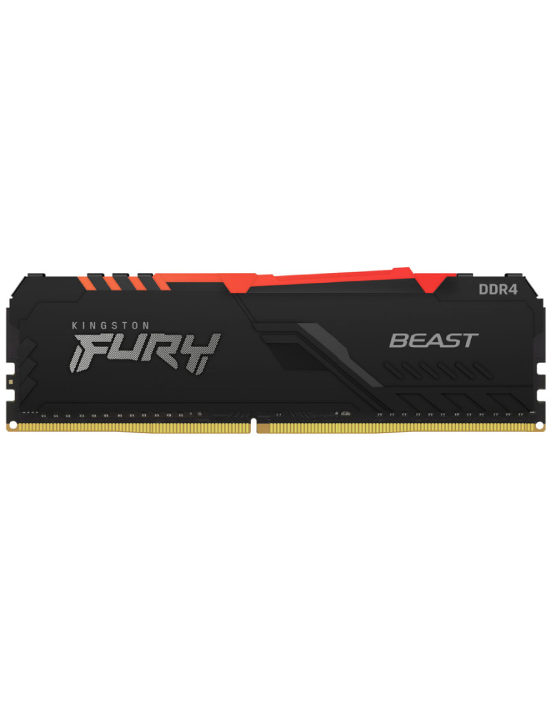 DIMM DDR4 16GB (2x8GB kit) 3200MT/s KF432C16BB2AK2/16 Fury Beast RGB XMP KINGSTON - 1