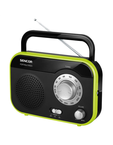 Radio SENCOR SRD 210 BGN crno/zeleni  - 1