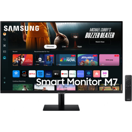  Monitor 32" Samsung Smart LS32DM700UUX VA...  - 1