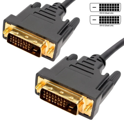 Kabl DVI-D (24+1) na DVI-D (24+1) M/M 1.8m  - 1