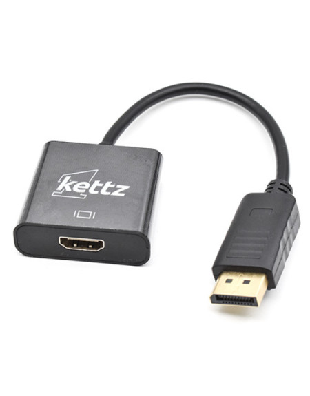 Adapter Kettz DP-H131 Displayport - HDMI M/F  - 1