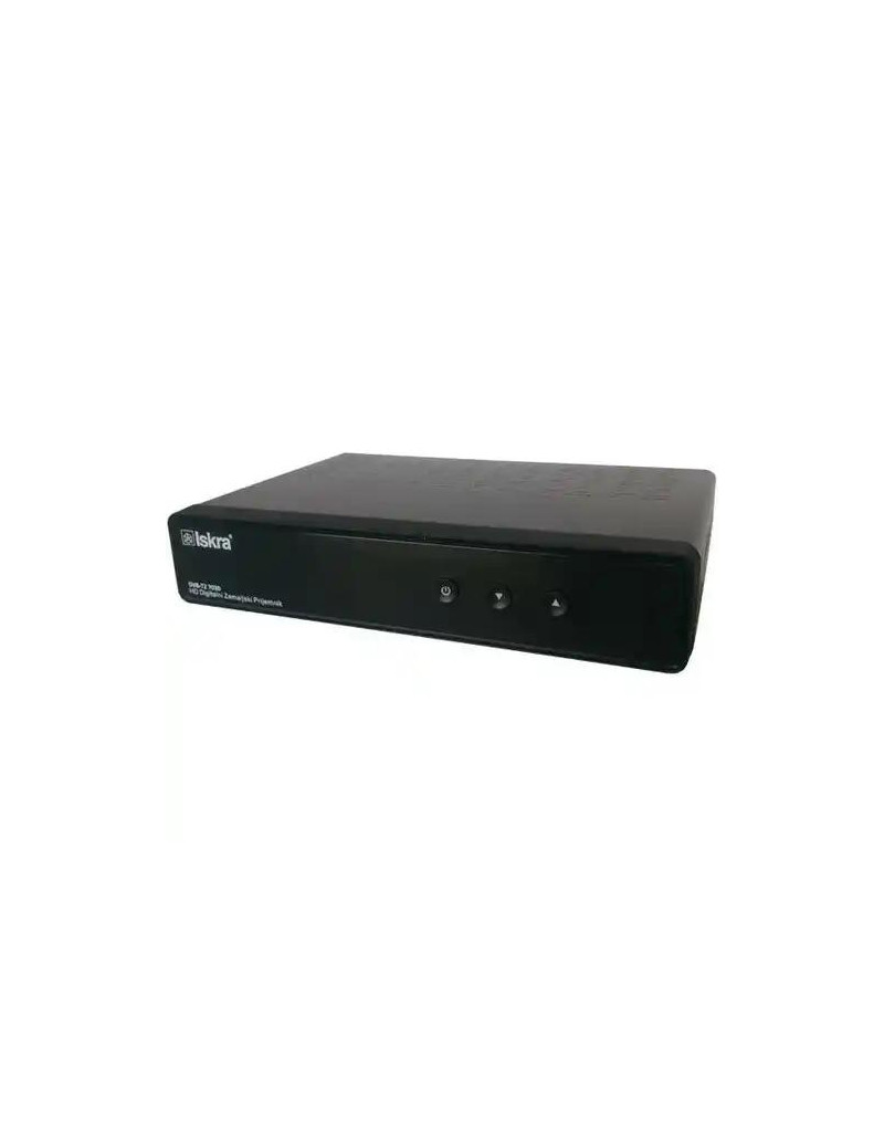 Digitalni risiver DVB-T2 Iskra 7020 + SCART cabl  - 1