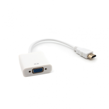 Adapter JWD HDMI-VGA M/F White  - 1