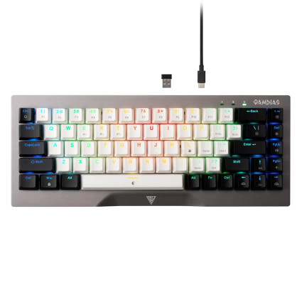 Tastatura Gamdias Hermes M4 Hybrid Mehanička RGB  - 1