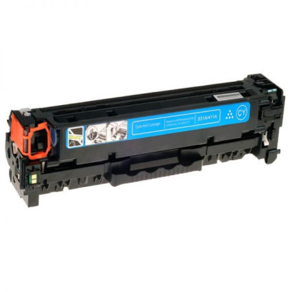 Toner CC531A Printermayin cyan CP2025n/CM2320nf/M351a/M375nw/M451dn/M475dn/M476n  - 1