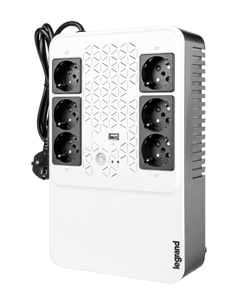 UPS Lagrand KEOR Multiplug LN310081 600VA/360W 6xšuko  - 1