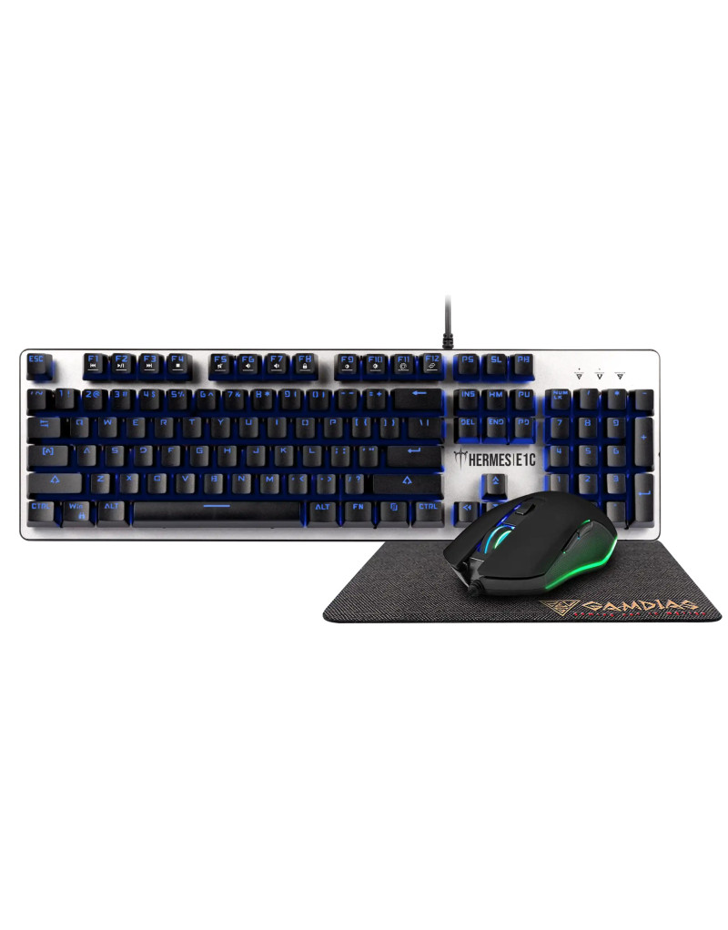 Tastatura + miš + podloga Gamdias Hermes E1C  - 1