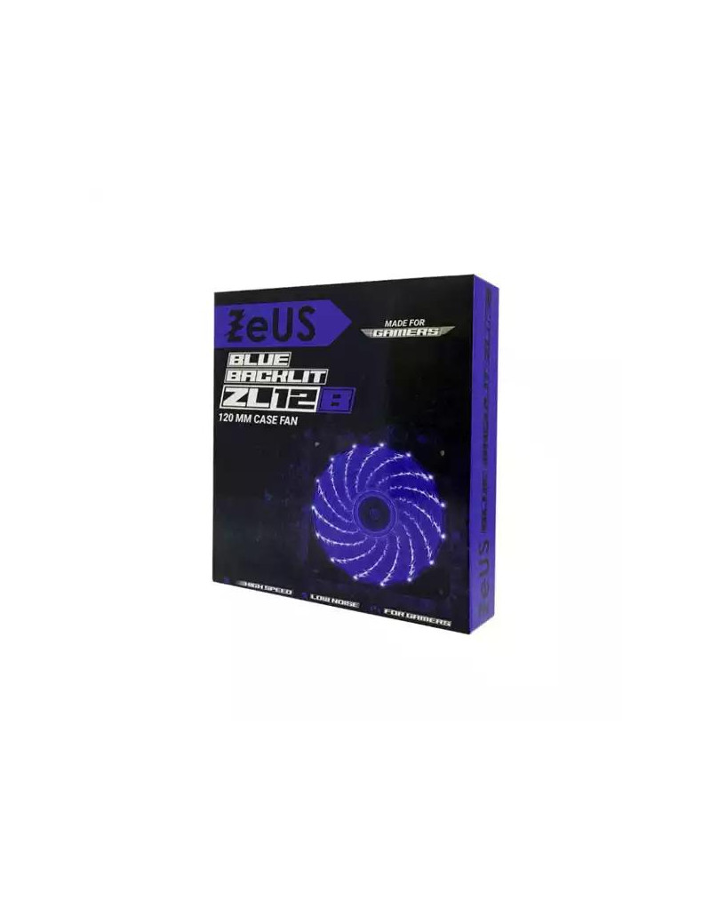 Case Cooler 120x120 ZEUS Blue led light  - 1