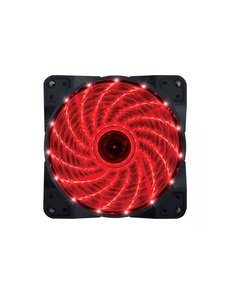 Case Cooler 120x120 ZEUS Red led light  - 1