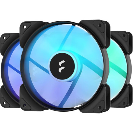 Ventilator 120mm Fractal Design Aspect 12 RGB Black Frame 3-pack , FD-F-AS1-1206  - 1