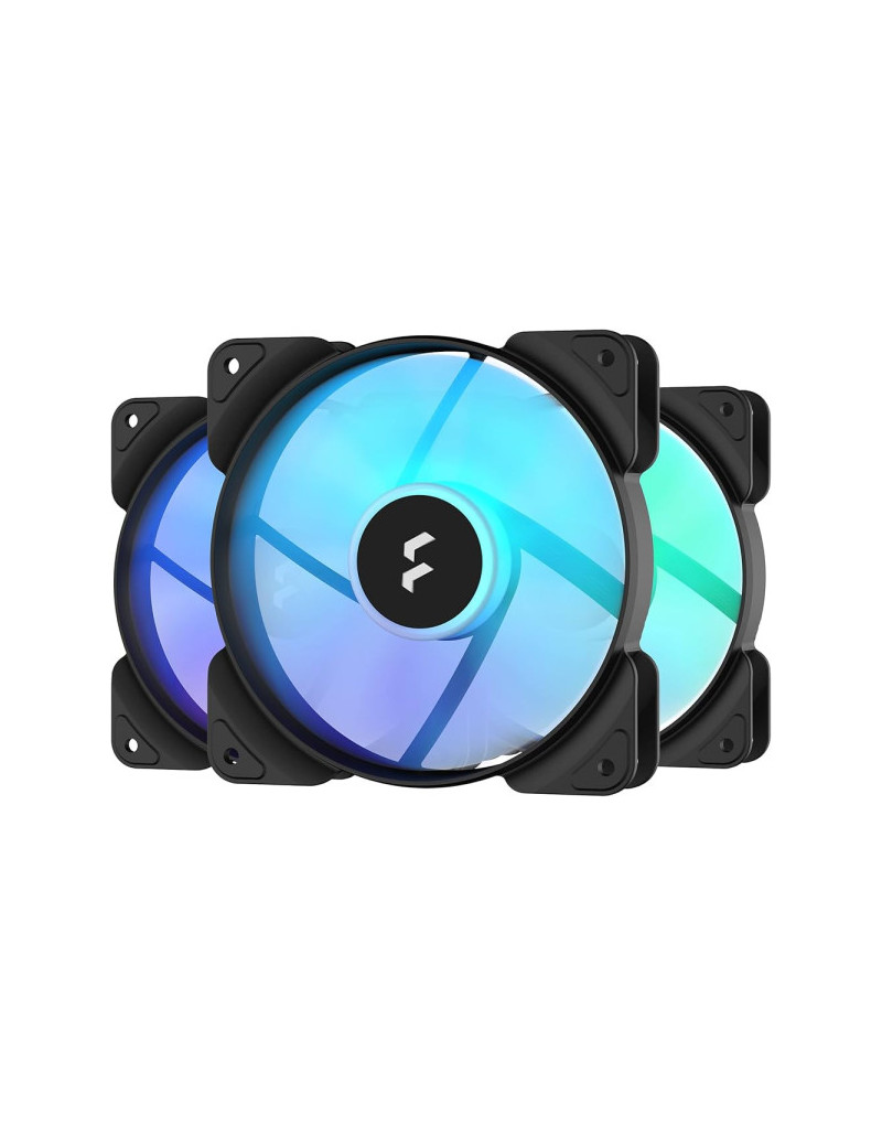 Ventilator 120mm Fractal Design Aspect 12 RGB Black Frame 3-pack , FD-F-AS1-1206  - 1