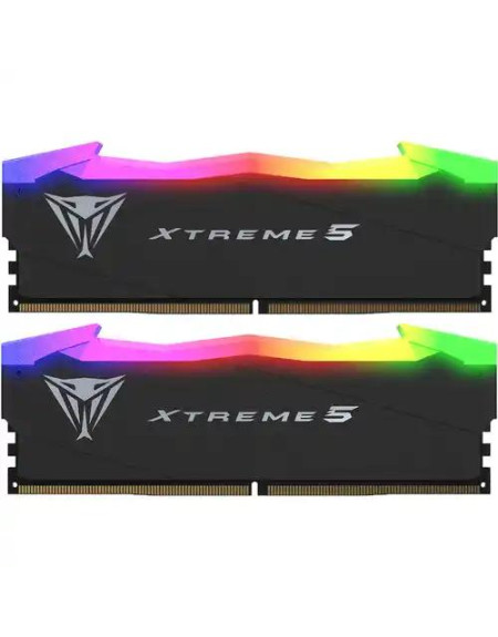 Memorija DDR5 48GB 2x24GB 8000MHz Patriot Viper Xtreme 5 RGB PVXR548G80C38K  - 1