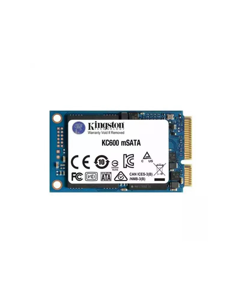 SSD  mSATA 256GB Kingston SKC600MS/256G 550MBs/500MBs  - 1