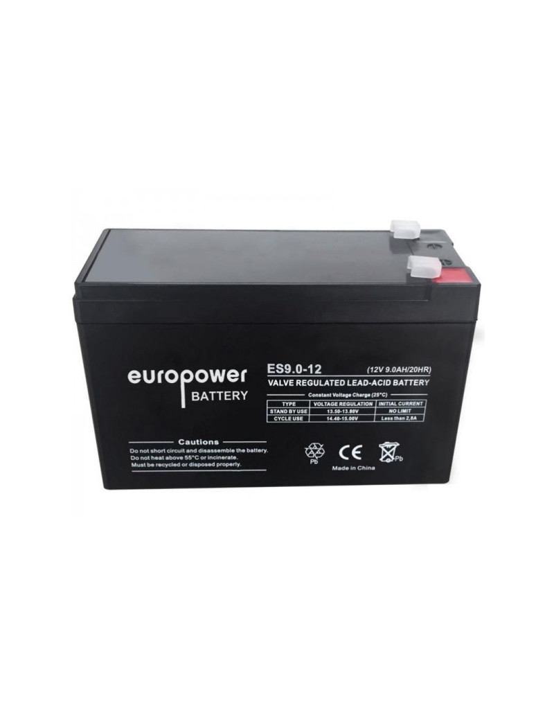 UPS Battery Europower ES12-9 12V 9Ah  - 1