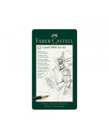 Grafitna olovka Faber Castell 9000 set 1/12 119065  - 1