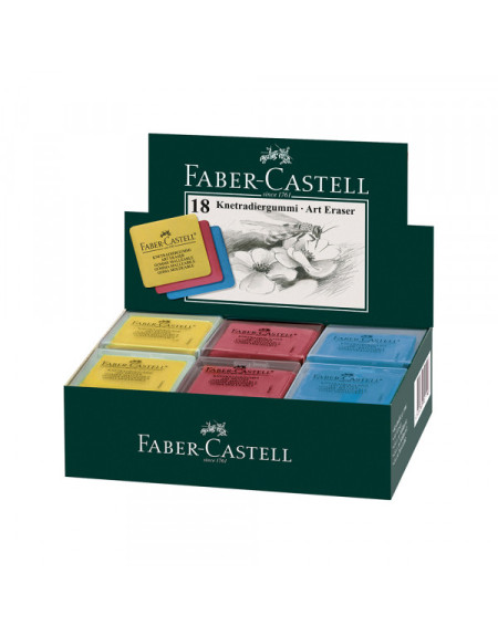 Gumica Faber Castell umetni  ka gnjeca pastel (1/18) 127321  - 1