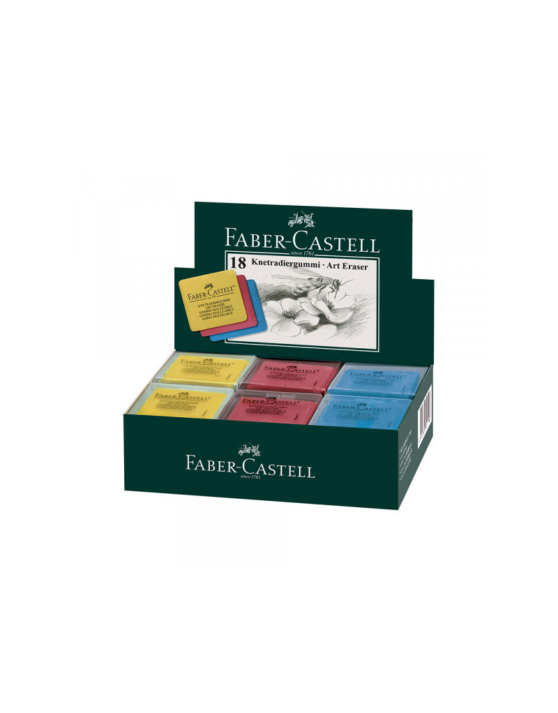 Gumica Faber Castell umetni  ka gnjeca pastel (1/18) 127321  - 1