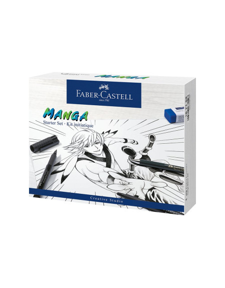 Pitt Art  pen Faber Castell Manga starter set 167152  - 1