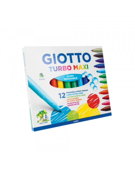 Flomaster GIOTTO Turbo Maxi 1/12 (4540)  - 1