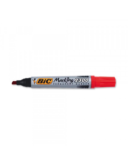 Permanent markeri BIC 2300 kosi crveni  - 1