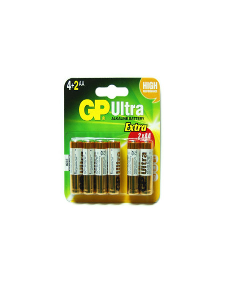 Baterija GP ultra alkalna LR06 AA 4 2  - 1