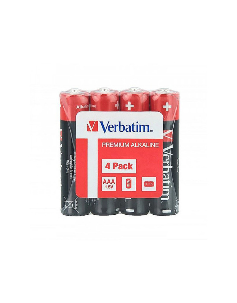 Baterija LR 3 alkalna Verbatim AAA 1/4 u celofanu  - 1