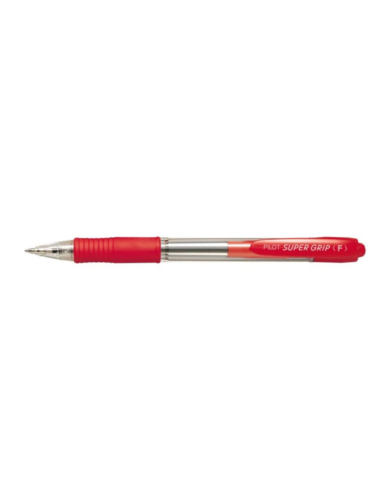Hemijska olovka PILOT Super Grip crvena 154652  - 1