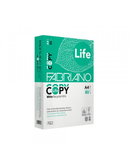 Fotokopir papir A4 80gr Fabriano Copy Life reciklirani 85%  - 1