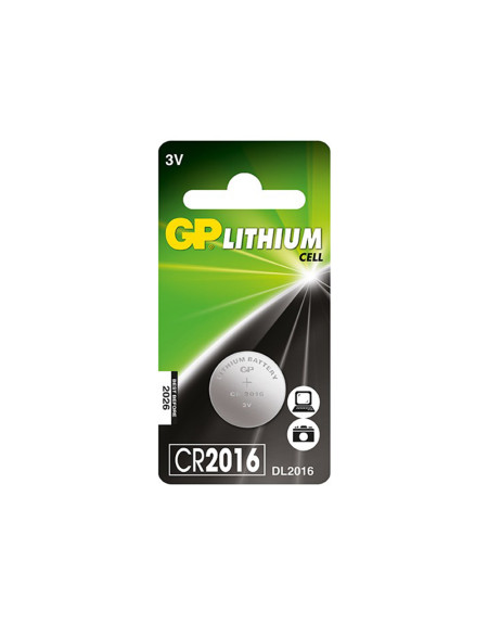 Baterija GP dugmasta Lithium CR2016  - 1