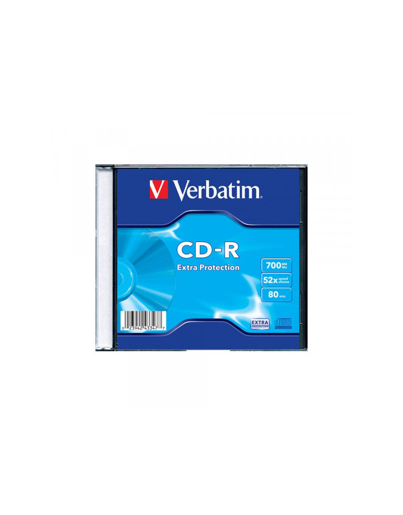 CD-R 1/1 Slim Case Verbatim  - 1