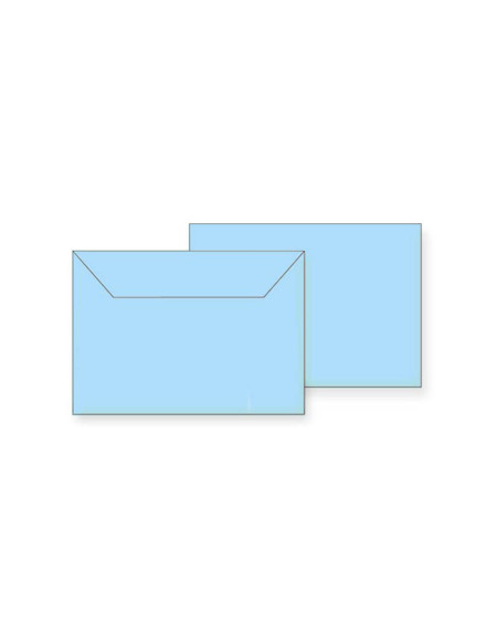 Koverta B6 125x176mm plava samolepljiva  - 1