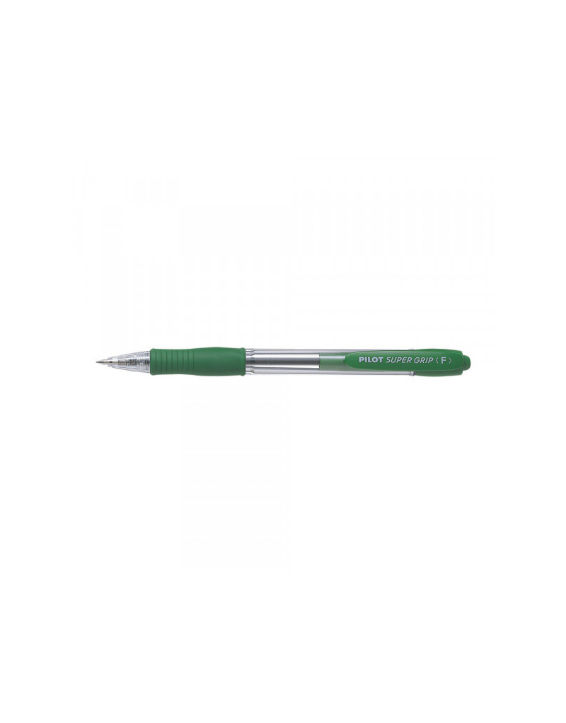 Hemijska olovka PILOT Super Grip zelena 160912  - 1
