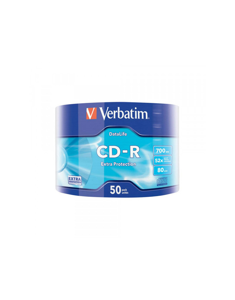 CD-R 1/50 Verbatim u celofanu  - 1