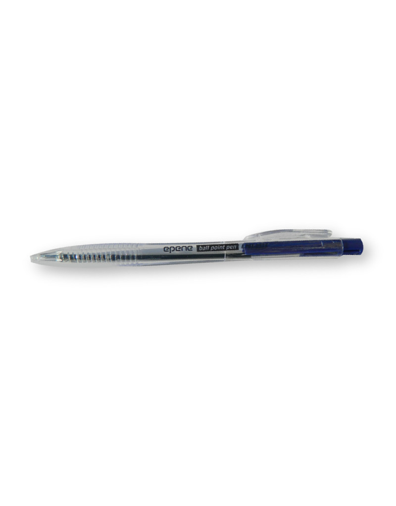 Hemijska olovka Epene sa klipsom plava (1/50)  - 1