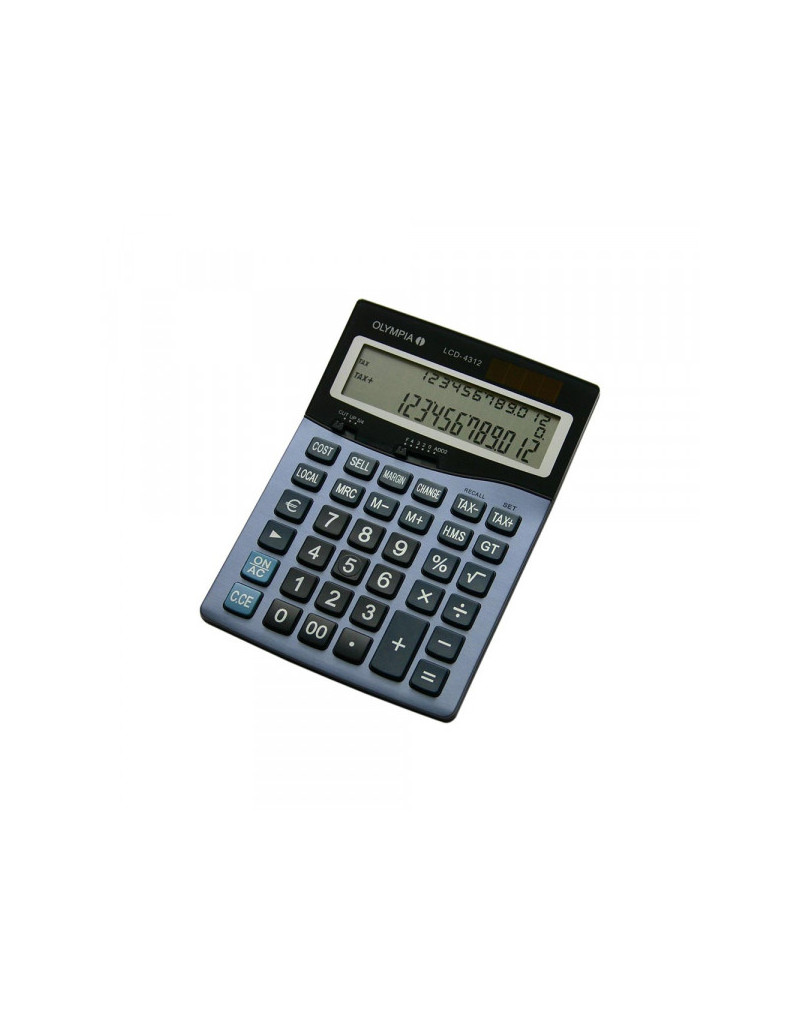 Kalkulator Olympia LCD 4312 tax  - 1