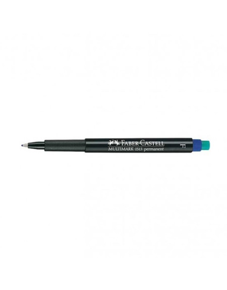 Flomaster OHP F 0 6mm  Faber Castell plavi 07487  - 1