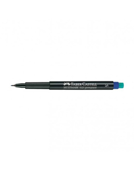Flomaster OHP S 0 4mm Faber Castell plavi 07490  - 1