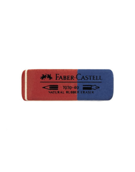 Gumica Faber Castell crvena-plava velika (1/40) (01723) 187040  - 1