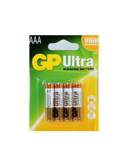 Baterija GP ultra alkalna LR03 AAA 4kom  - 1