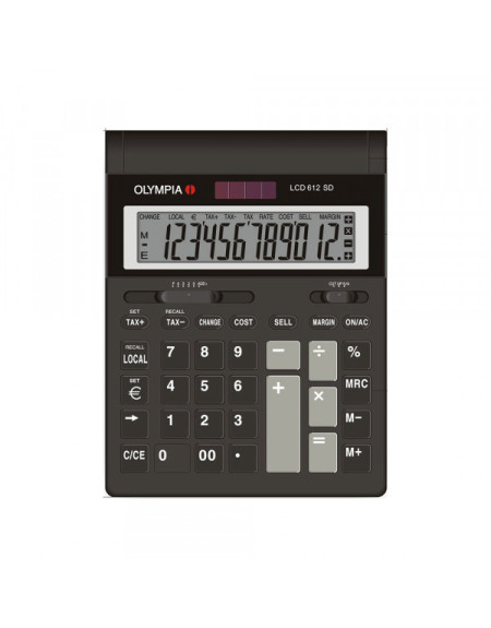 Kalkulator Olympia LCD 612 SD  - 1