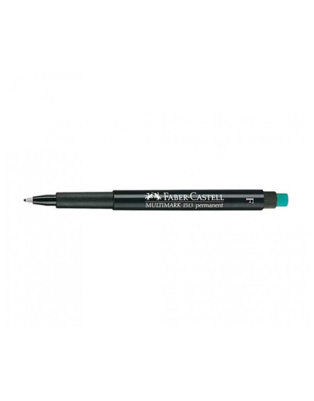 Flomaster OHP F 0 6mm  Faber Castell crni 07486  - 1
