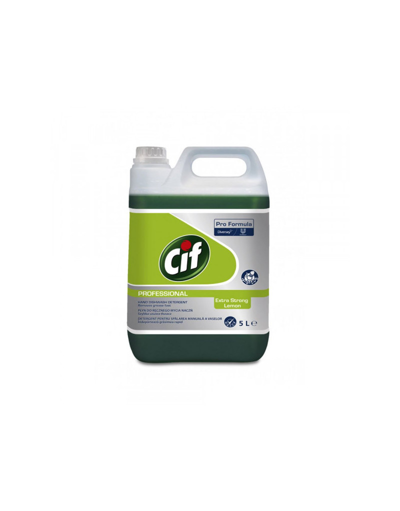 Deterd  ent za pranje sudova CIF Professional Extra strong 5 litara  - 1