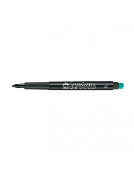 Flomaster OHP M 1mm  Faber Castell crni 07492  - 1